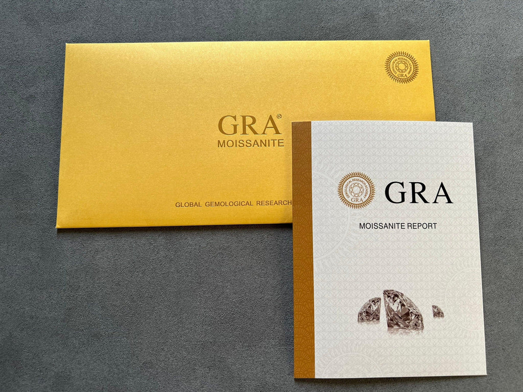 3mm Moissanite Cross Necklace in Silver